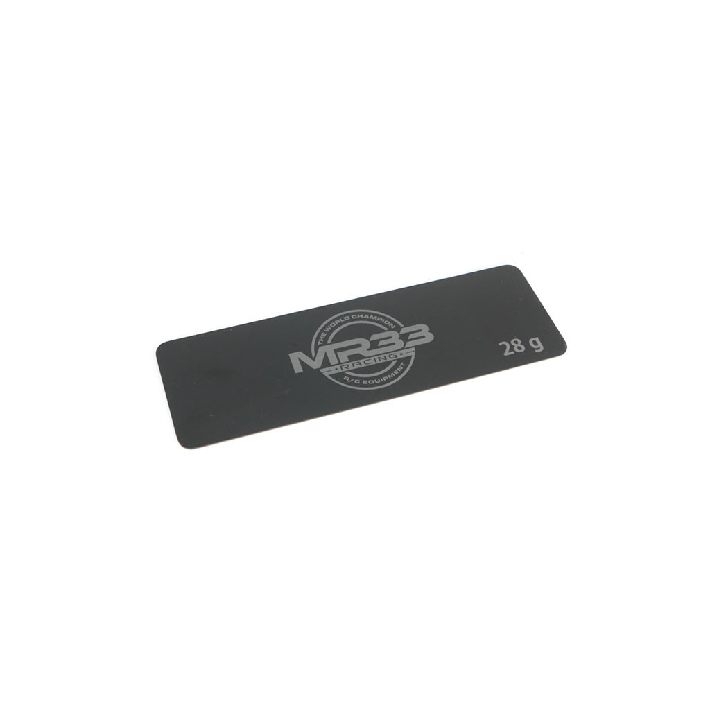 MR33 28g Steel Battery Weight 0.6mm Long