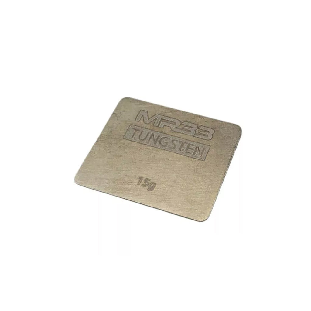 MR33 Tungsten Weight - 26 x 31.5 x 1mm - 15g