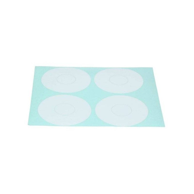 Performa 1/8 Buggy Wheel Sticker - White -4pcs