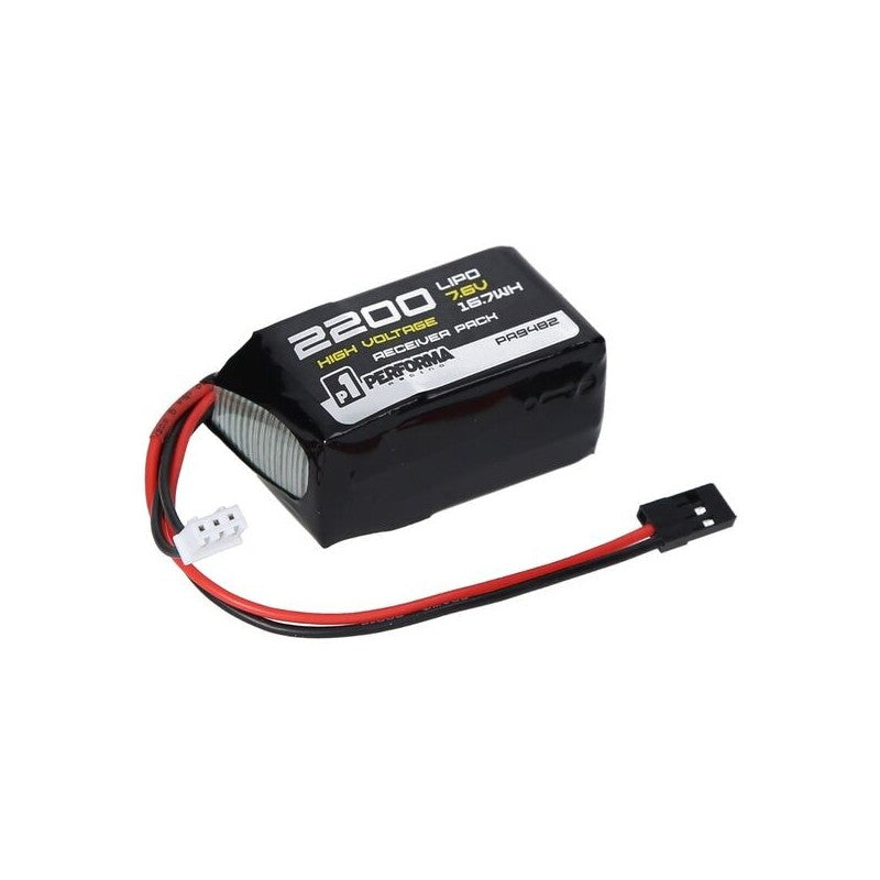 Performa LiPo Hump Receiver Pack 2200mah 7.4v small