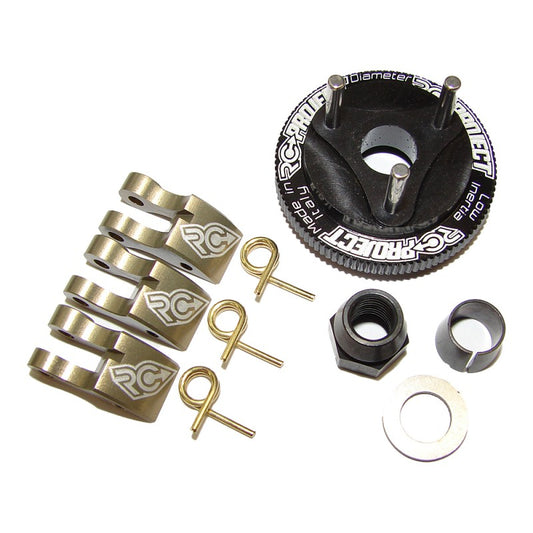 RC Project 3-Shoe Clutch Set - No Clutch Bell (Aluminium - Light Weight)