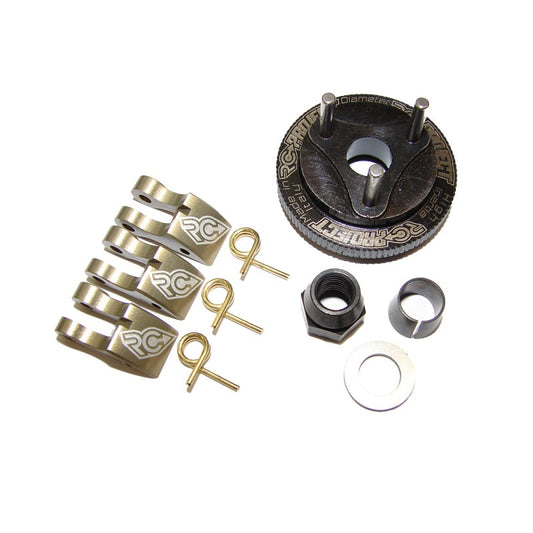 RC Project 3-Shoe Clutch Set - No Clutch Bell (Steel - Heavy Weight)