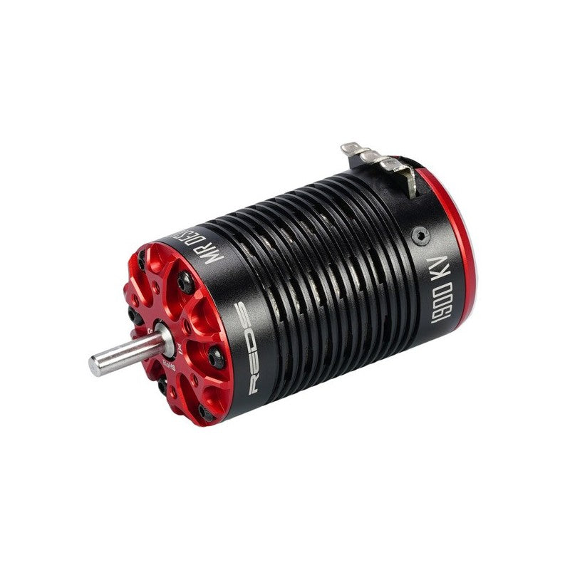 REDS 1/8 Brushless Motor 1900kV V8 4Pol Sensored Gen3