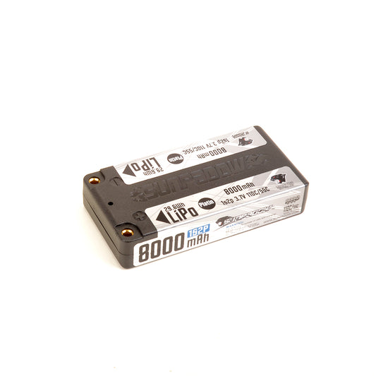 Sunpadow LiPo 8000-1S2P-3.7V-110C 1S Platin