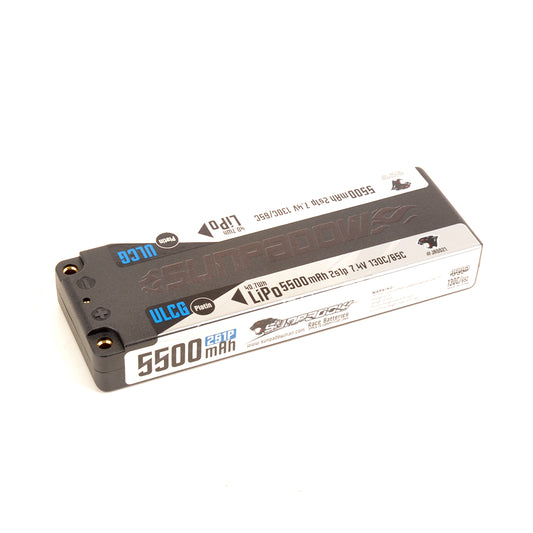 Sunpadow LiPo 5500-2S1P-7.4V-130C LP Stick Platin