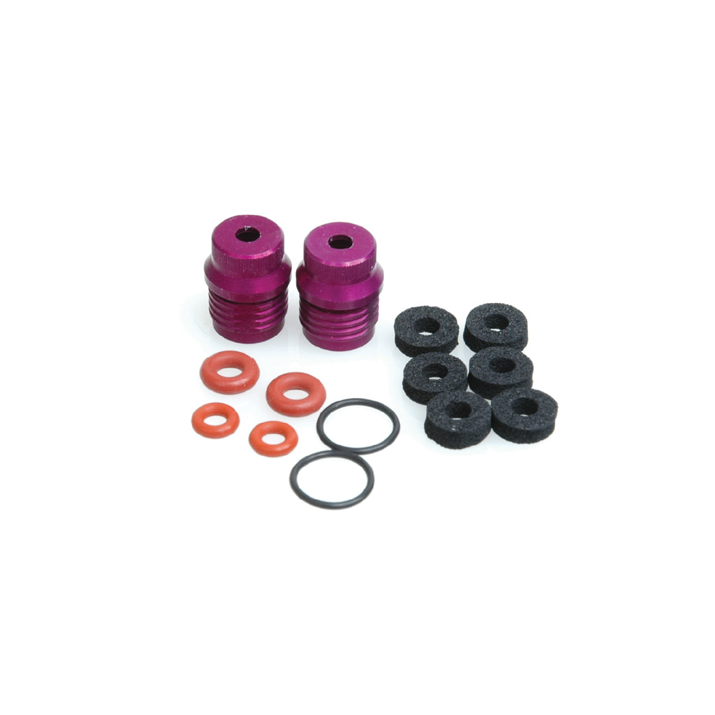 Purple Alloy Shock Seal Housing (pr)