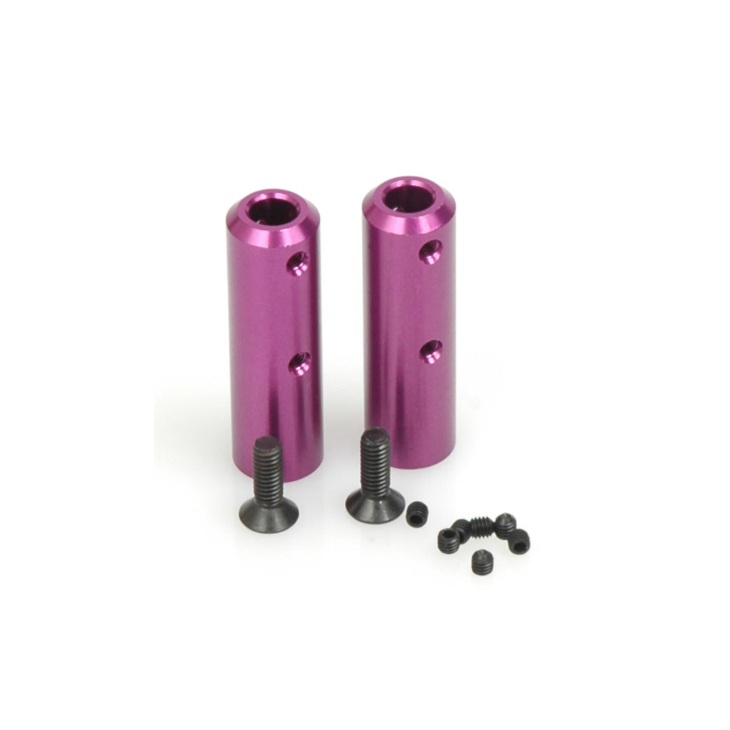 Purple Alloy Roll Bar Posts - Havoc (pr)