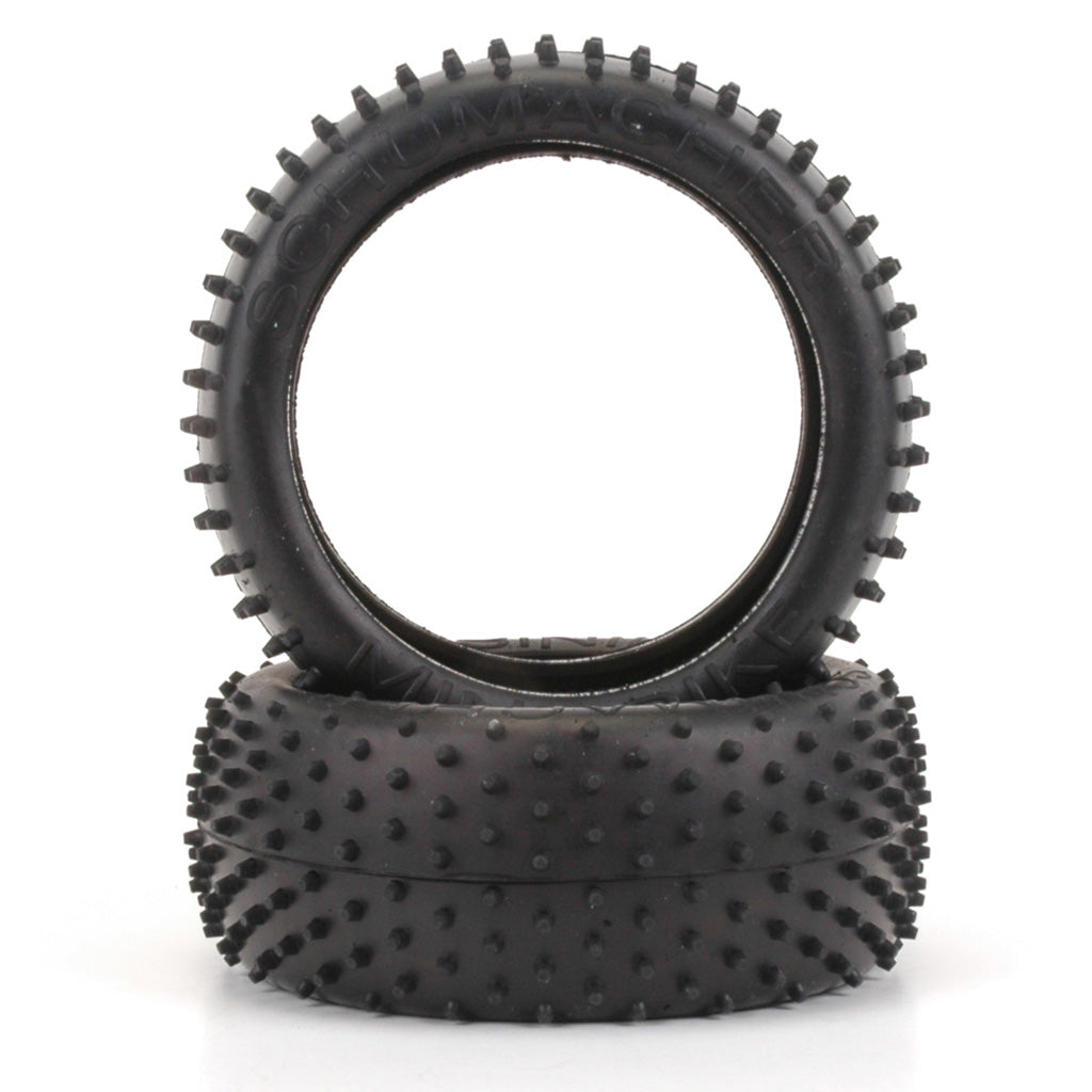 Mini Spike 1/8th Tyre - Yellow  (pr)