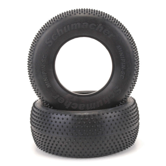 Short Course Tyre - Mini Pin - Silver (pr)