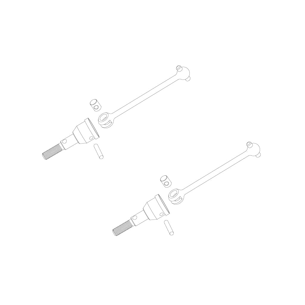 UDIRC Metal Front CVD Shafts