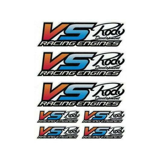 VS Racing Decal Sheet 135x180mm