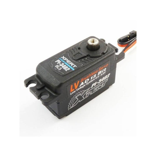 Xpert RC PI-3402 Brushless Low Profile Servo 15.00kg 0.07 Sec 6.0v Alloy Center Case 4.8-6.0v